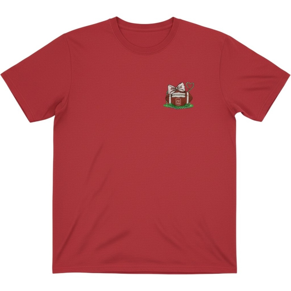 Gildan NC State Girls A Raleigh Treasure Red Graphic T-Shirt Medium